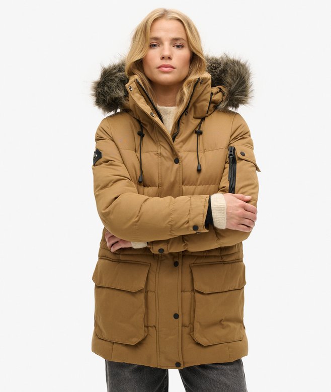 Superdry Microfiber Expedition Parka Jacket