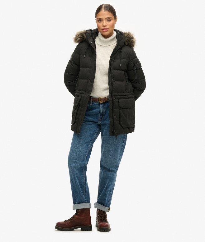 Superdry Microfiber Expedition Parka Jacket