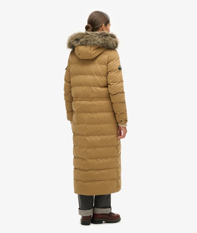Superdry Microfibre Expedition Longline Parka Coat