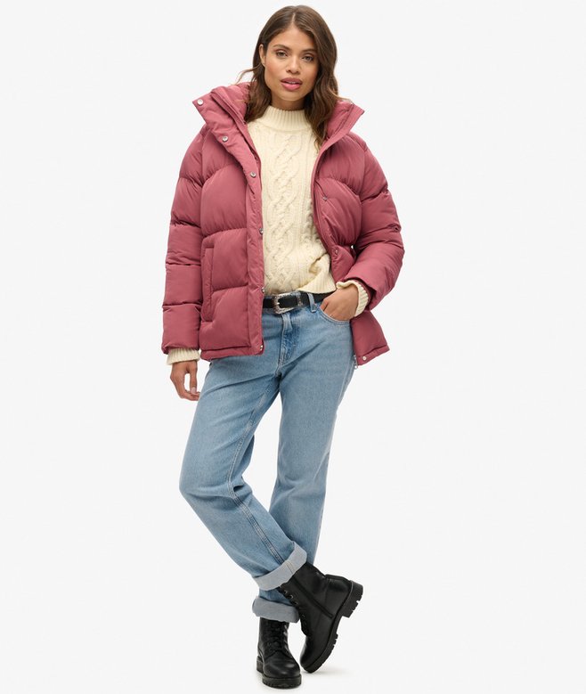 Superdry Mid Length Puffer Jacket