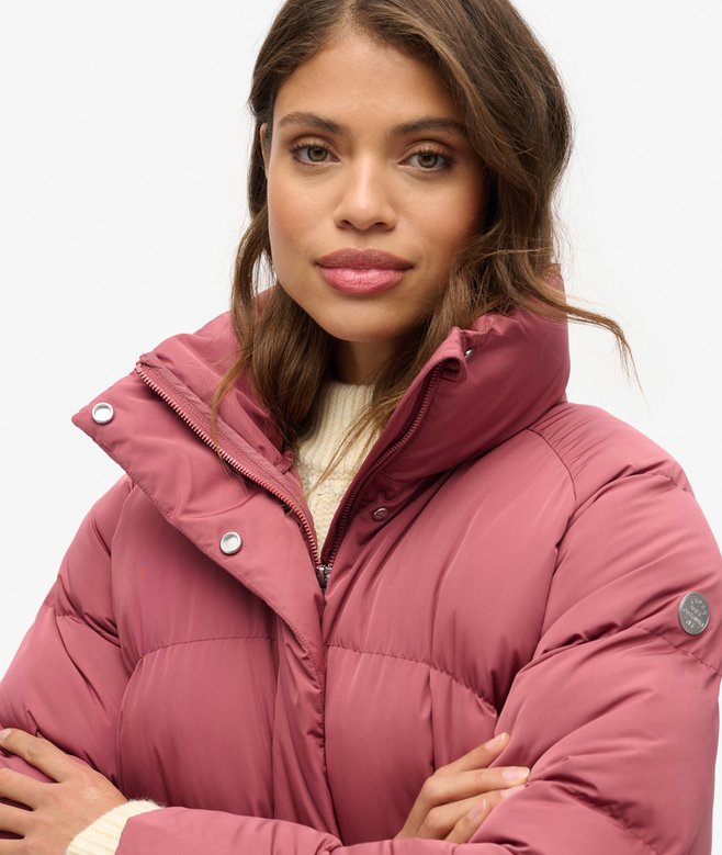 Superdry Mid Length Puffer Jacket