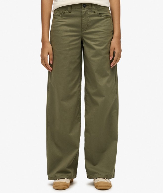 Superdry Mid Rise Baggy Chino