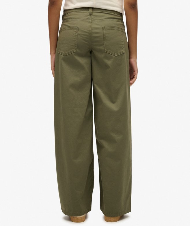 Superdry Mid Rise Baggy Chino