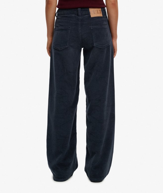 Superdry Mid Rise Baggy Jumbo Cord Pants