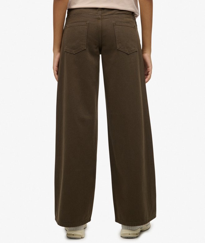 Superdry Mid Rise Baggy Pants