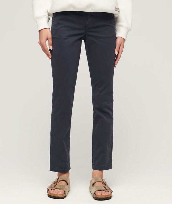 superdry Mid Rise Chino Trousers
