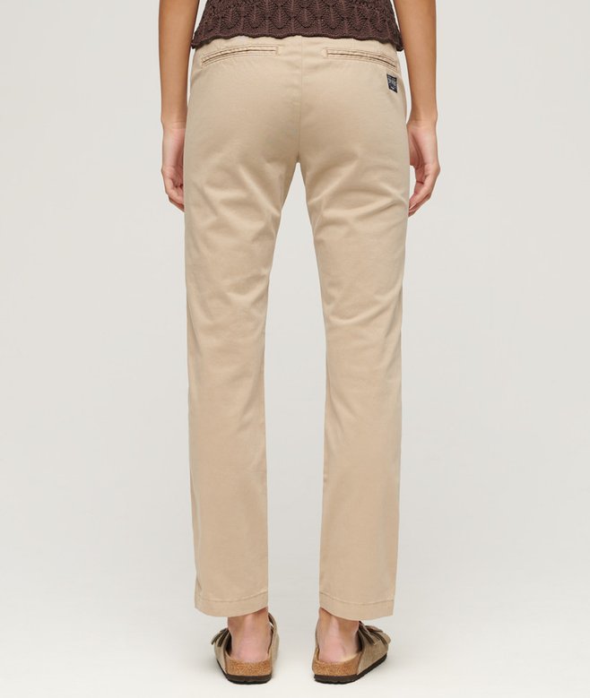 Superdry Mid Rise Chino Trousers