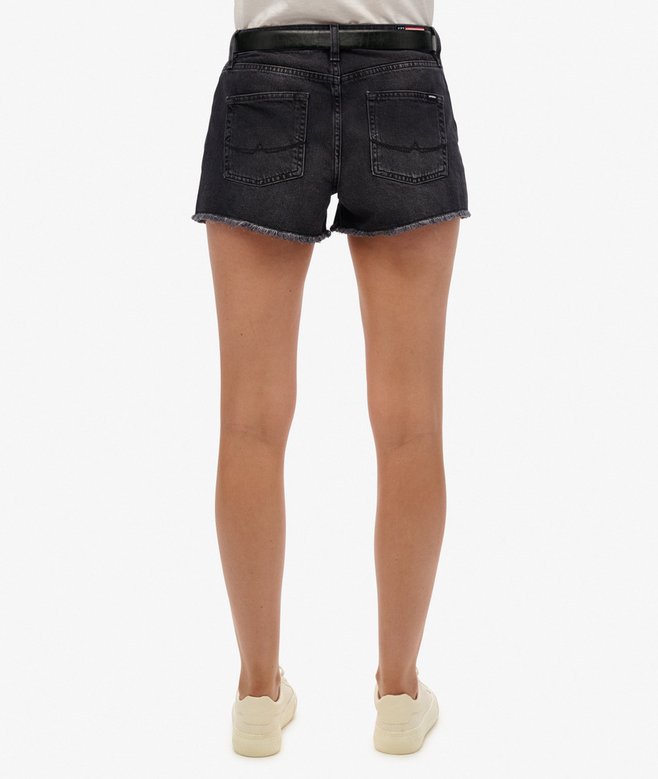 Superdry Mid Rise Denim Hot Shorts