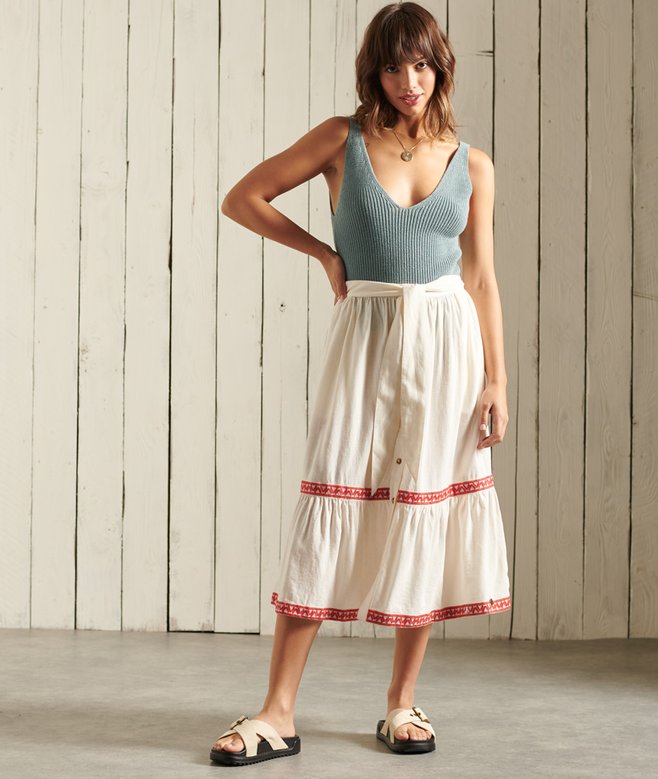 Superdry Midi Skirt