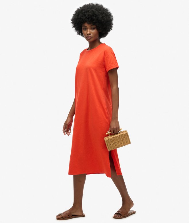 Superdry Midi T-Shirt Dress