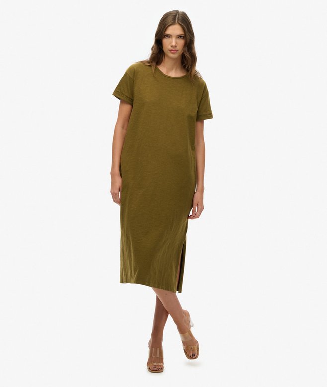 superdry Midi T-Shirt Dress