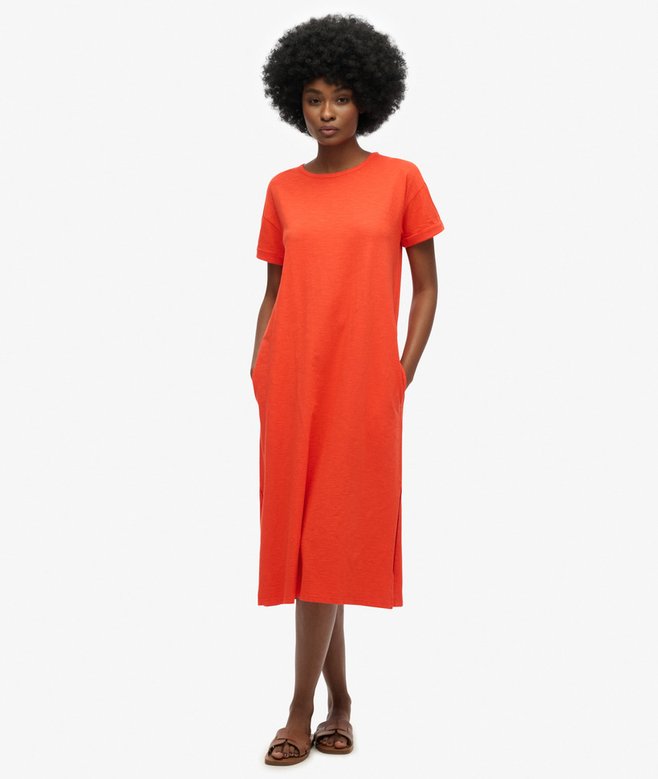 superdry Midi T-Shirt Dress