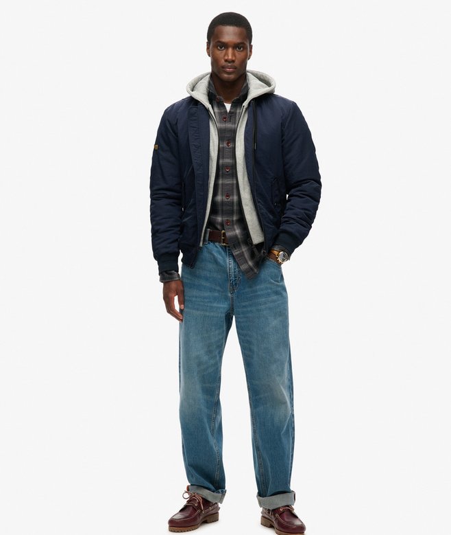 Superdry Military Hooded MA1 Jacket