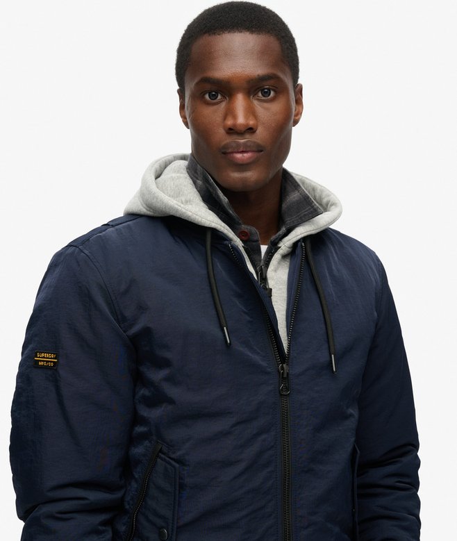 Superdry Military Hooded MA1 Jacket