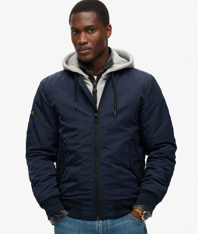 Superdry Military Hooded MA1 Jacket