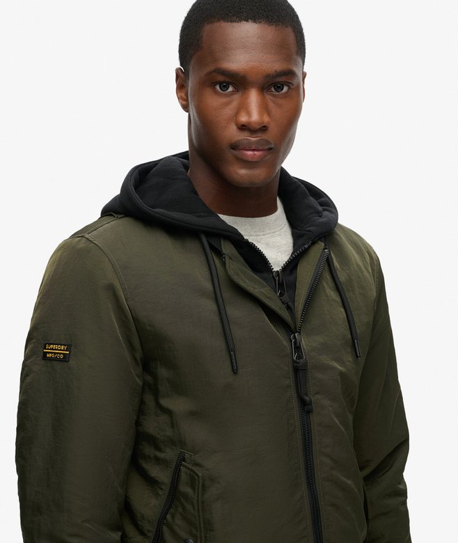 Superdry Military Hooded MA1 Jacket