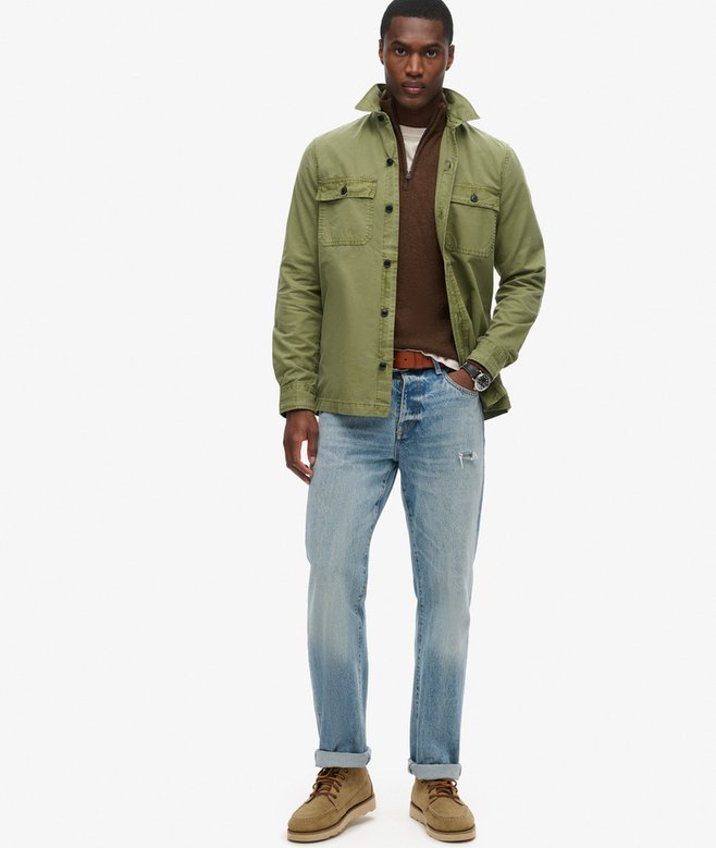 Superdry Military Long Sleeve Overshirt