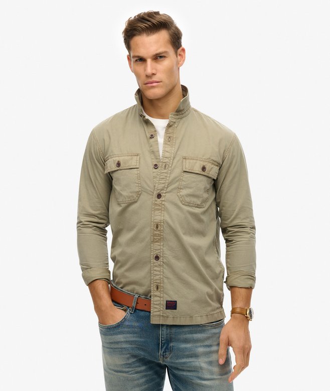 superdry Military Long Sleeve Shirt