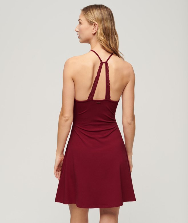 Superdry Mini Jersey Fit-and-Flare Dress