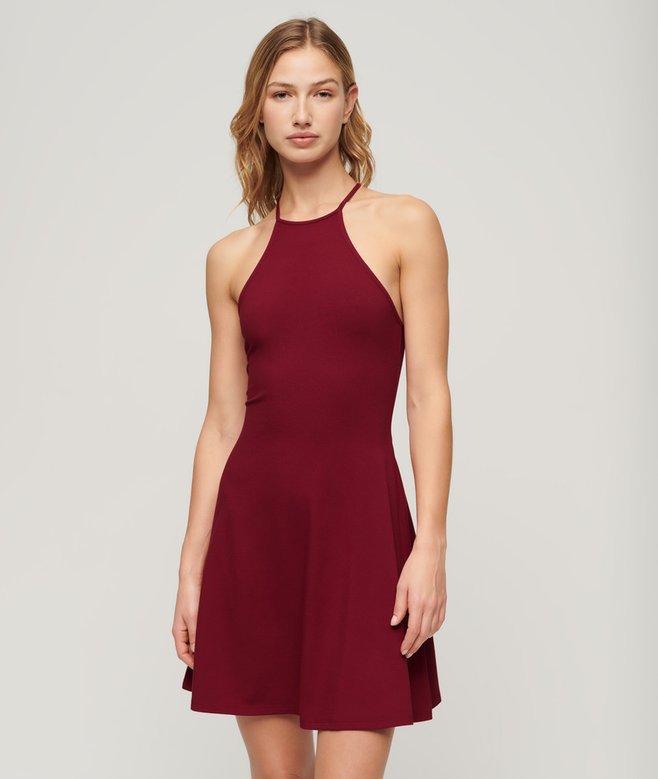 superdry Mini Jersey Fit-and-Flare Dress
