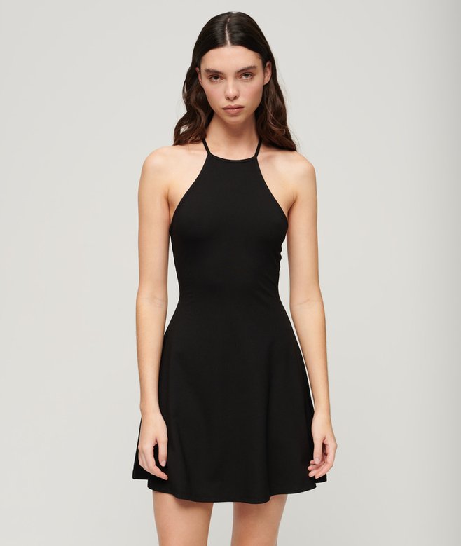 superdry Mini Jersey Fit-and-Flare Dress