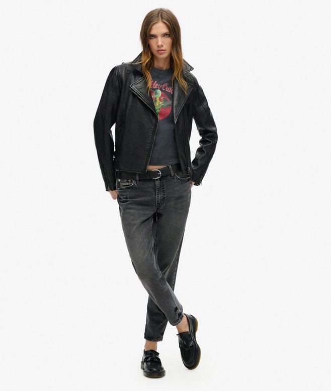 Superdry Motley Crue X Superdry Cap Sleeve T-Shirt