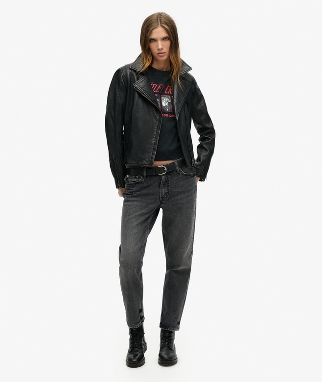 Superdry Motley Crue X Superdry Cap Sleeve T-Shirt