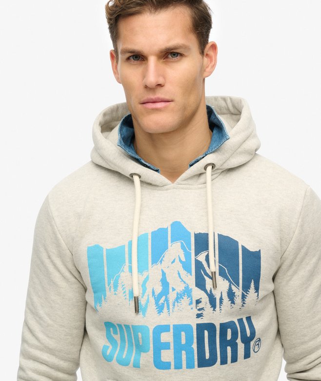 Superdry Mountain Rainbow Hoodie
