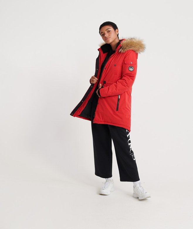 Superdry Nadare Microfibre Parka Jacket