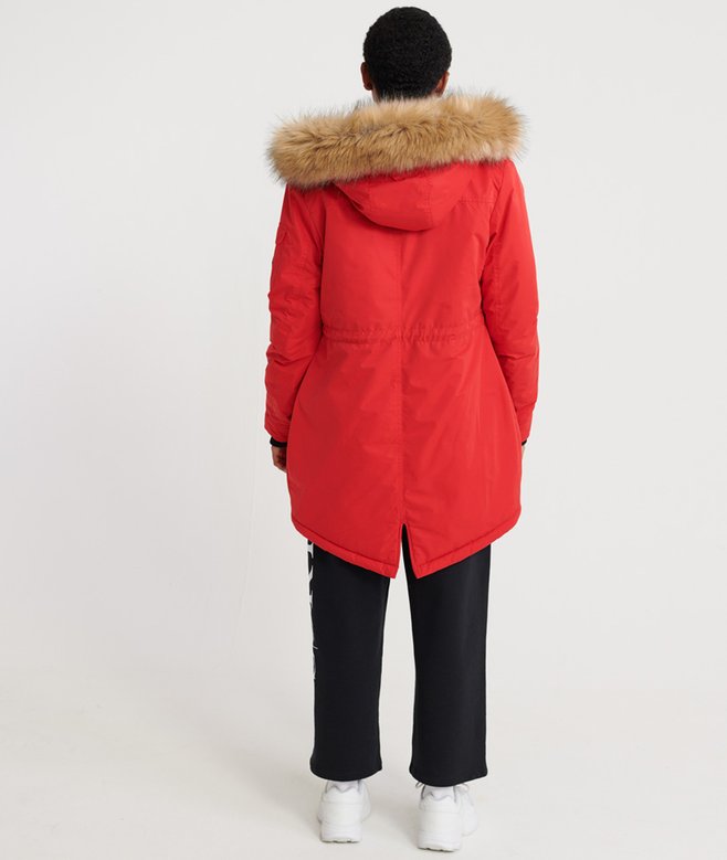 Superdry Nadare Microfibre Parka Jacket