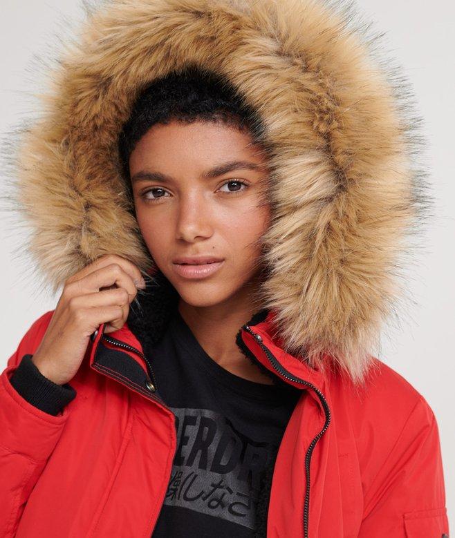 Superdry Nadare Microfibre Parka Jacket