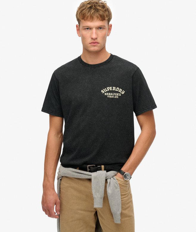 superdry Neo Trad Tattoo Loose T-Shirt