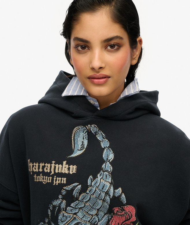 Superdry Neo Trad Tattoo Relaxed Hoodie