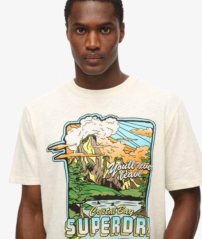 Superdry Neon Travel Graphic Loose T-Shirt