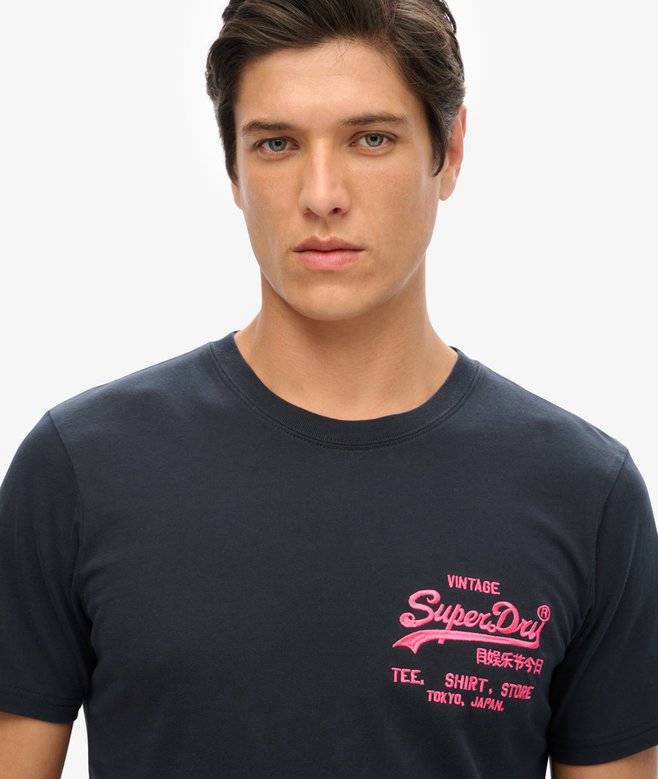 Superdry Neon Vintage Logo T-Shirt