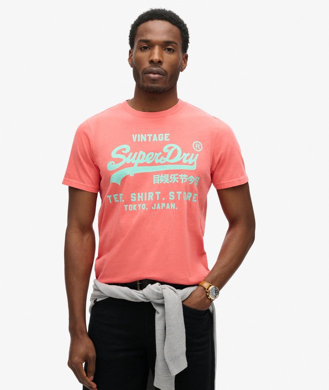 superdry Neon Vintage Logo T-Shirt
