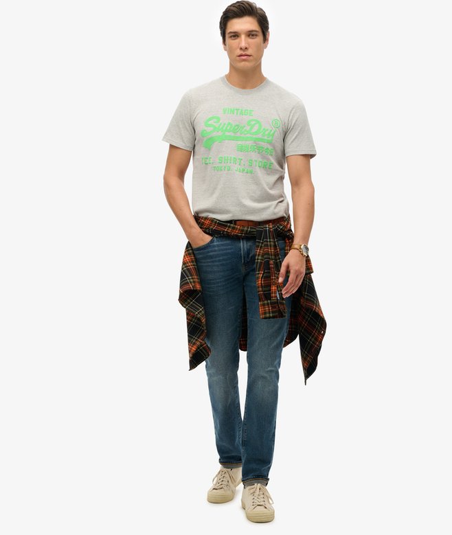 Superdry Neon Vintage Logo T-Shirt