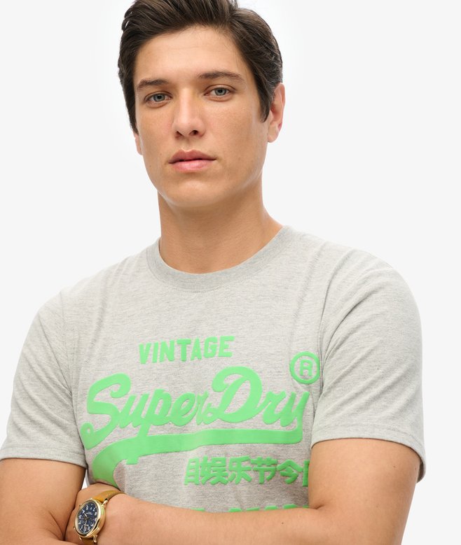 Superdry Neon Vintage Logo T-Shirt