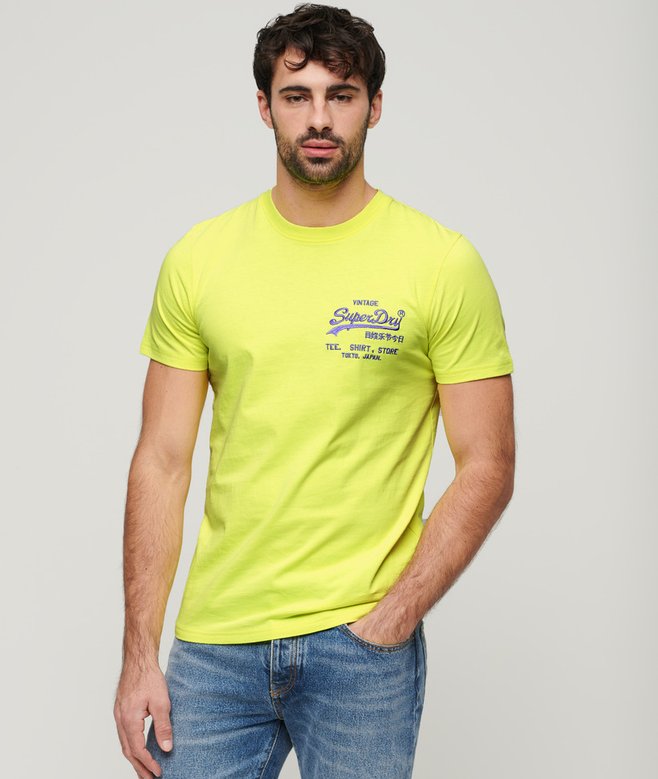 superdry Neon Vintage Logo T-Shirt