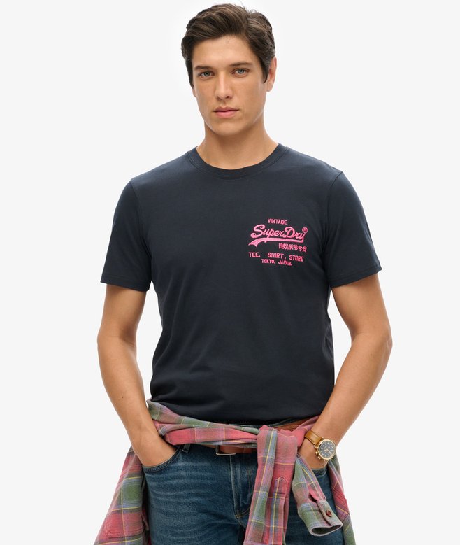Superdry Neon Vintage Logo T-Shirt