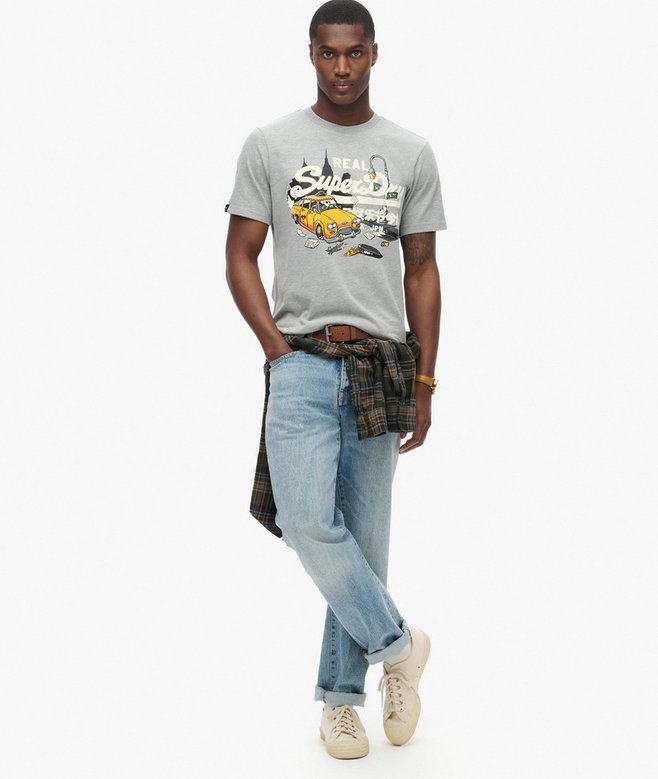 Superdry New York Vintage Logo Graphic T-Shirt