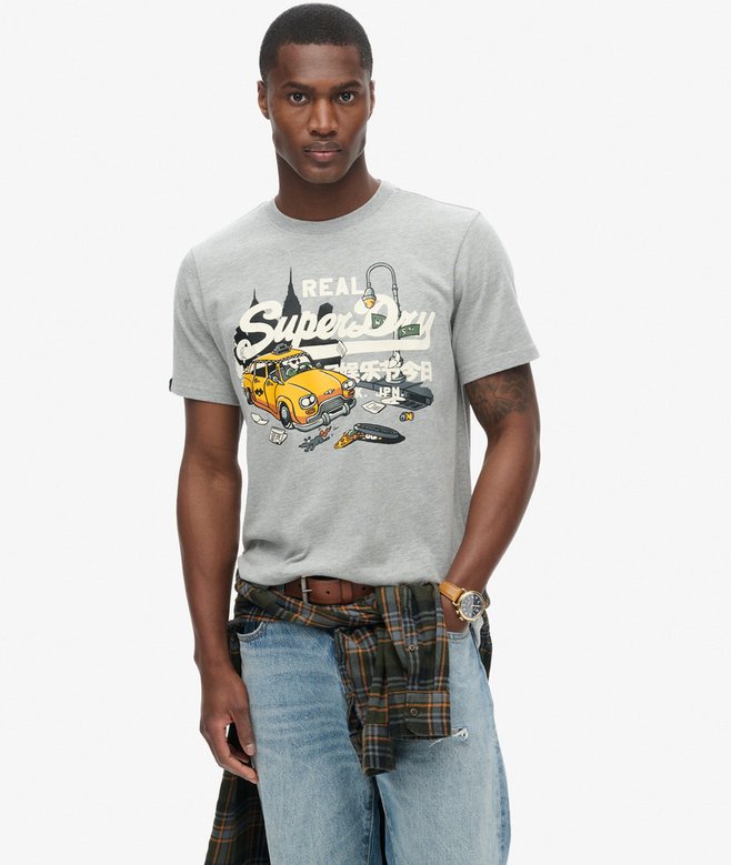 superdry New York Vintage Logo Graphic T-Shirt