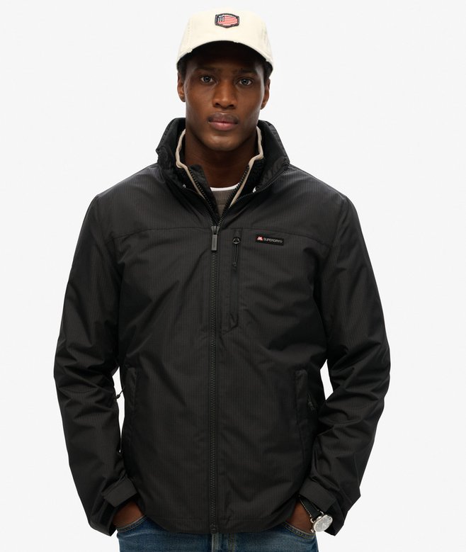 superdry Non Hood Logo Windbreaker Jacket