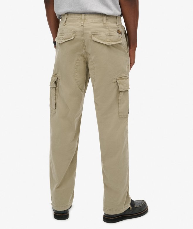 Superdry Organic Cotton Baggy Cargo Pants