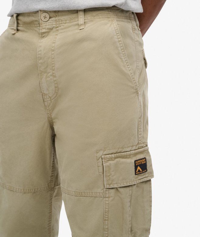 Superdry Organic Cotton Baggy Cargo Pants