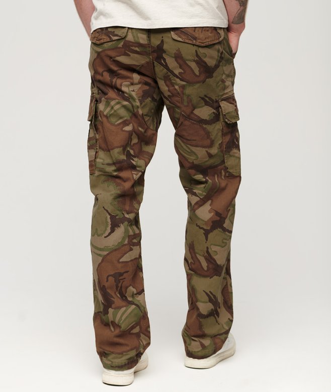 Superdry Organic Cotton Baggy Cargo Pants