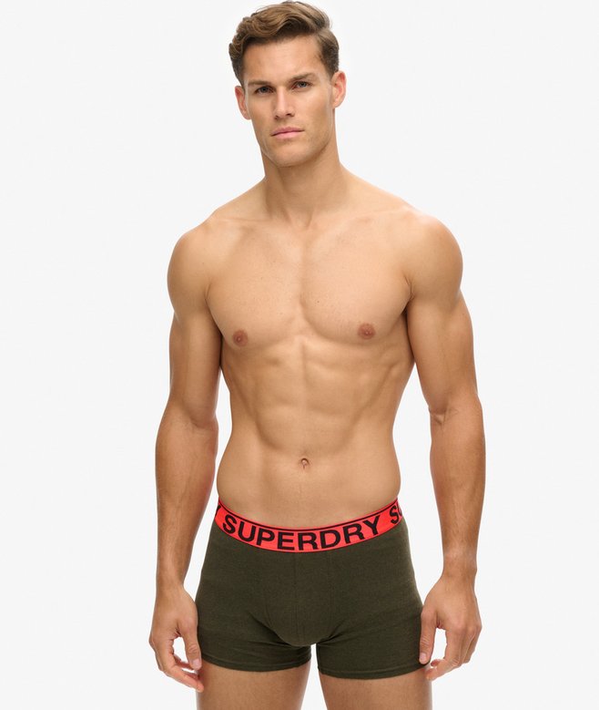 Superdry Organic Cotton Boxer Triple Pack