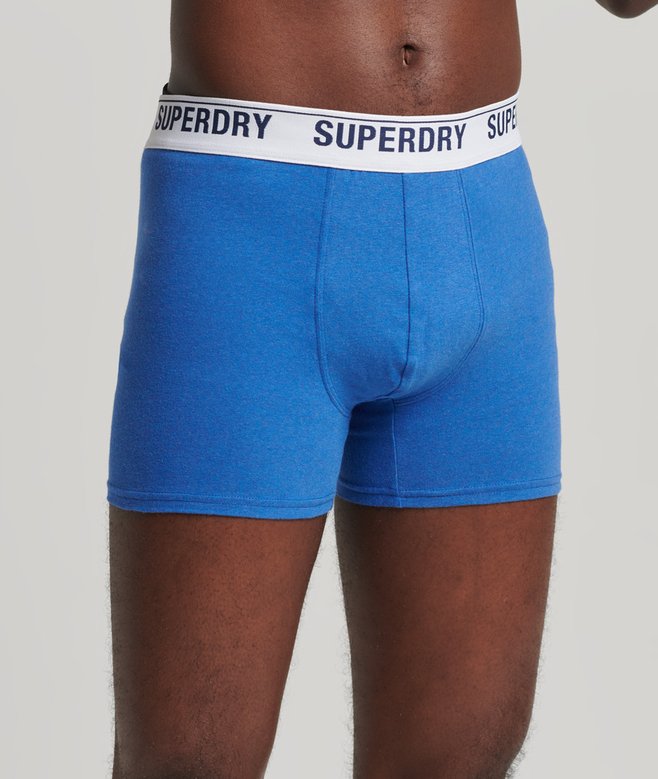 superdry Organic Cotton Boxers Single Pack