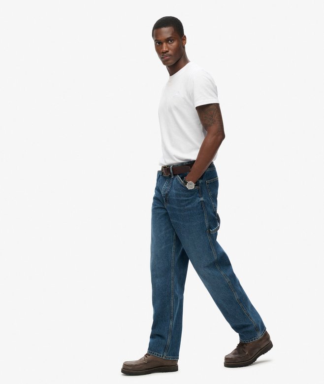 Superdry Organic Cotton Carpenter Jeans