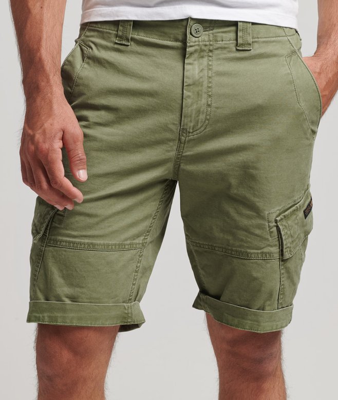 superdry Organic Cotton Core Cargo Shorts